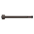 Von Duprin Grade 1 Rim Exit Bar, 36-in Device, Exit Only, Less Dogging, Dark Bronze Painted Finish LD22EO 3 695